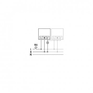 Būvio daviklis BASIC EXPRESS PD 360°  IP23 ESYLUX 4